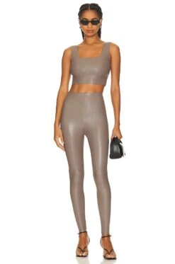 Commando Faux Leather Legging Ash 15 Commando Faux Leather Legging Ash -Fashion Clothing Store CMAN WP107 V4