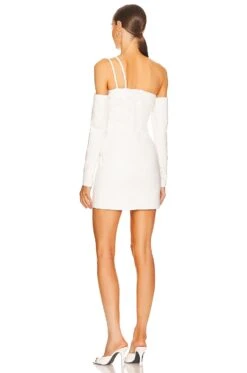 Cut Out Dress White -Fashion Clothing Store COCA WD5 V4
