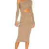 Camila Coelho Nahla Knit Dress Sage -Fashion Clothing Store COEL WD121 V1