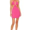 Camila Coelho Shayley Mini Dress Hot Pink -Fashion Clothing Store COEL WD229 V1