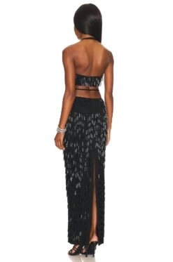 Camila Coelho Niya Gown Black -Fashion Clothing Store COEL WD255 V3