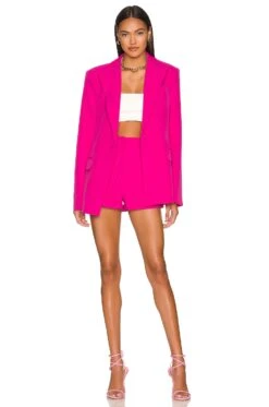 Camila Coelho Paulina Short Fuchsia -Fashion Clothing Store COEL WF36 V4