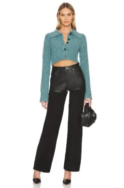 Camila Coelho PANTALON MARCELINE Black -Fashion Clothing Store COEL WP95 V4