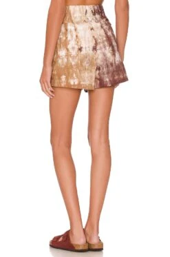Santorini Short Cappuccino Ripple -Fashion Clothing Store COTR WF43 V3