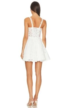 Nina Mini Dress White Fruition 9 Nina Mini Dress White Fruition -Fashion Clothing Store CRIB WD105 V3