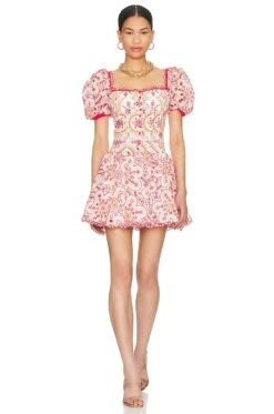 Yara Mini Dress Orange Fruition -Fashion Clothing Store CRIB WD81 V1 1