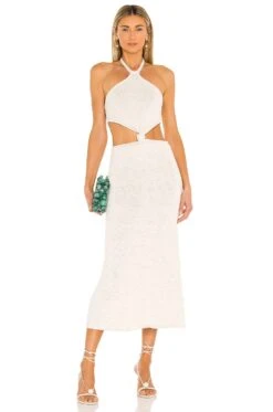 Cult Gaia Cameron Dress Off White