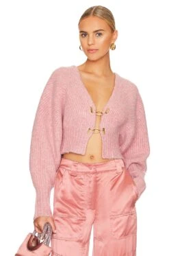 Cult Gaia Casella Knit Cardigan Jaipur