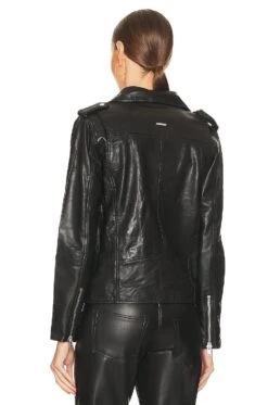 River Original Leather Jacket Black -Fashion Clothing Store DDWO WO6 V4