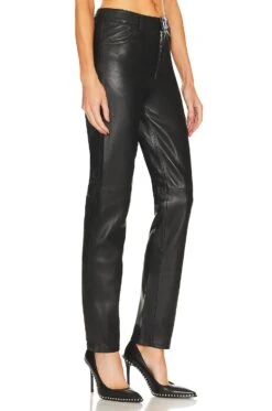 Phoenix Leather Pant Black -Fashion Clothing Store DDWO WP2 V2