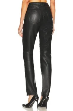Phoenix Leather Pant Black -Fashion Clothing Store DDWO WP2 V3