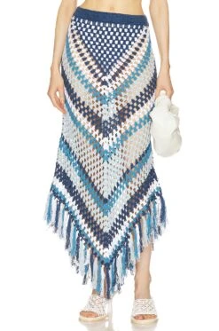 Brejacha Skirt Blue Combo