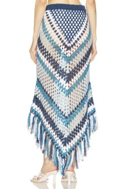 Brejacha Skirt Blue Combo -Fashion Clothing Store DODR WQ33 V3