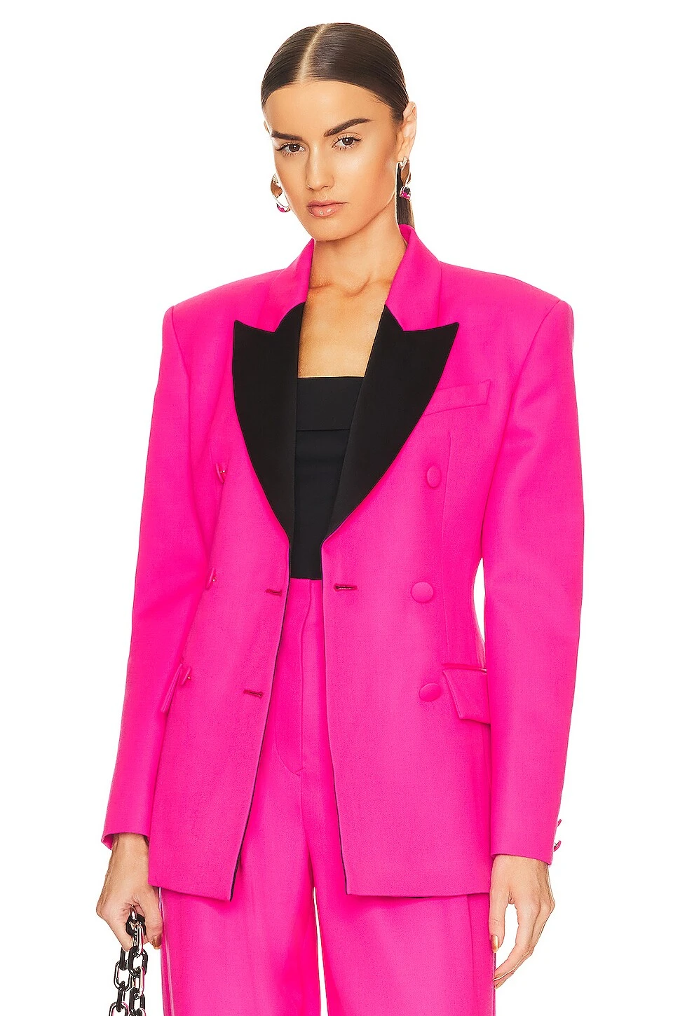 Addison Jacket Neon Pink 4 Addison Jacket Neon Pink - Image 2