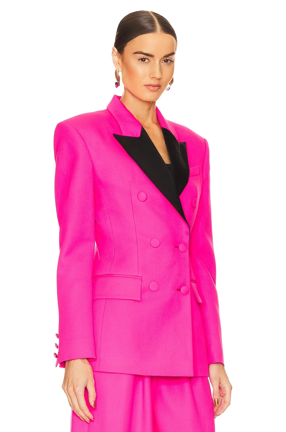 Addison Jacket Neon Pink 5 Addison Jacket Neon Pink - Image 3