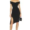 DIANE VON FURSTENBERG Lovinia Dress Black 2 DIANE VON FURSTENBERG Lovinia Dress Black -Fashion Clothing Store DVF WD482 V1