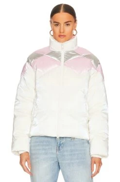 Juno Puffer Jacket Ivory Pastel 8 Juno Puffer Jacket Ivory Pastel -Fashion Clothing Store EAVR WO121 V2