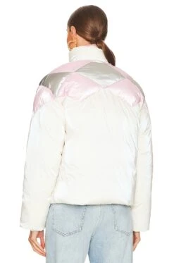 Juno Puffer Jacket Ivory Pastel 10 Juno Puffer Jacket Ivory Pastel -Fashion Clothing Store EAVR WO121 V4