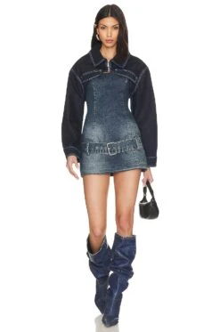 Cropped Max Jacket Midnight -Fashion Clothing Store EBDR WO7 V4