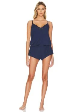 Eberjey Rosalia Teddy Navy