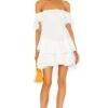 De Novo Dress White 1 De Novo Dress White -Fashion Clothing Store ELLI WD352 V1