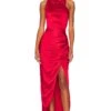 Noa Dress Red -Fashion Clothing Store ELLI WD503 V1