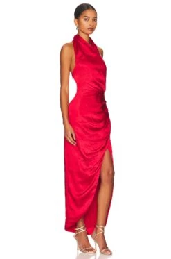 Noa Dress Red -Fashion Clothing Store ELLI WD503 V2