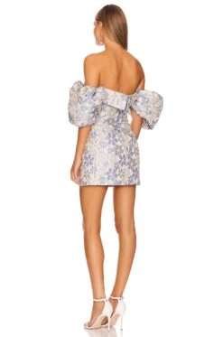 Archival Dress Blue Multi -Fashion Clothing Store ELLI WD517 V3