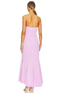 Serenade Dress Lilac 7 Serenade Dress Lilac -Fashion Clothing Store ELLI WD580 V3