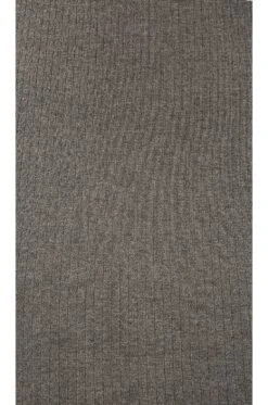 Tencel Cashmere Rib Long Sleeve Crew Midi Light Heather Grey 11 Tencel Cashmere Rib Long Sleeve Crew Midi Light Heather Grey -Fashion Clothing Store ENZA WD306 V5