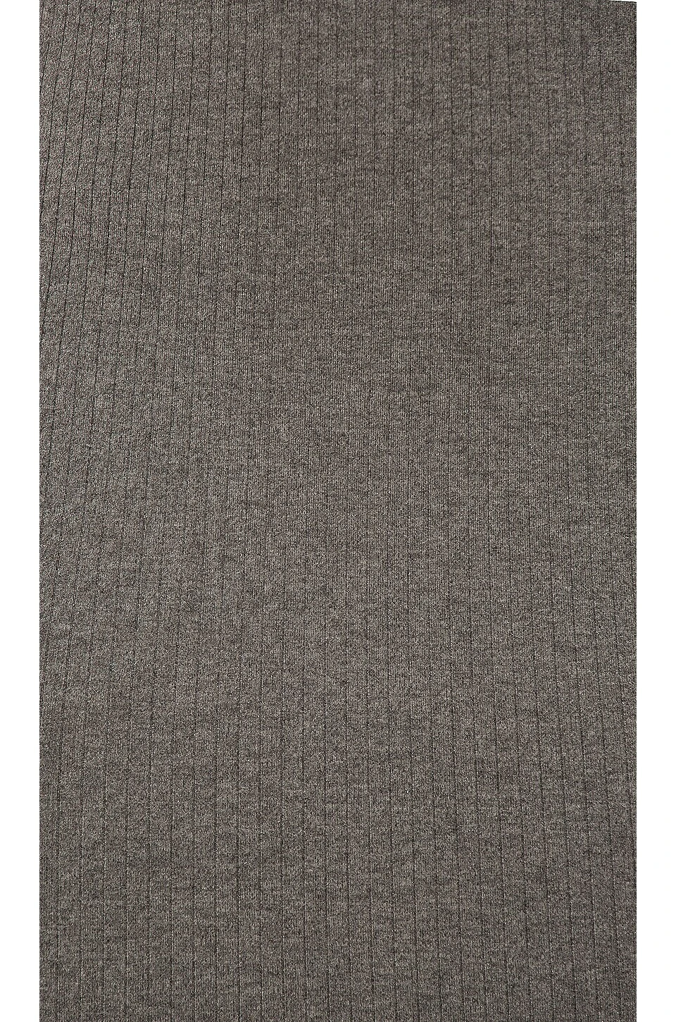 Tencel Cashmere Rib Long Sleeve Crew Midi Light Heather Grey 7 Tencel Cashmere Rib Long Sleeve Crew Midi Light Heather Grey - Image 5