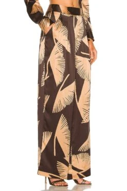 Equipment Saganne Pant Brown -Fashion Clothing Store EQUI WP23 V2