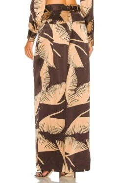 Equipment Saganne Pant Brown -Fashion Clothing Store EQUI WP23 V3