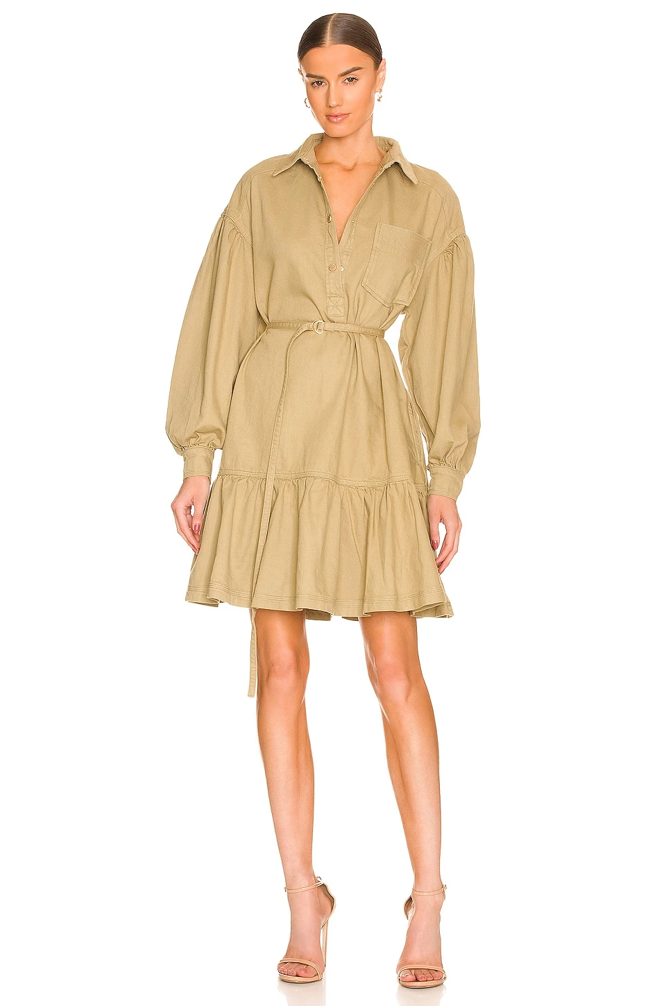 ESSENTIEL ANTWERP Buplift Oversized Denim Dress Crocodile Dundee 3 ESSENTIEL ANTWERP Buplift Oversized Denim Dress Crocodile Dundee