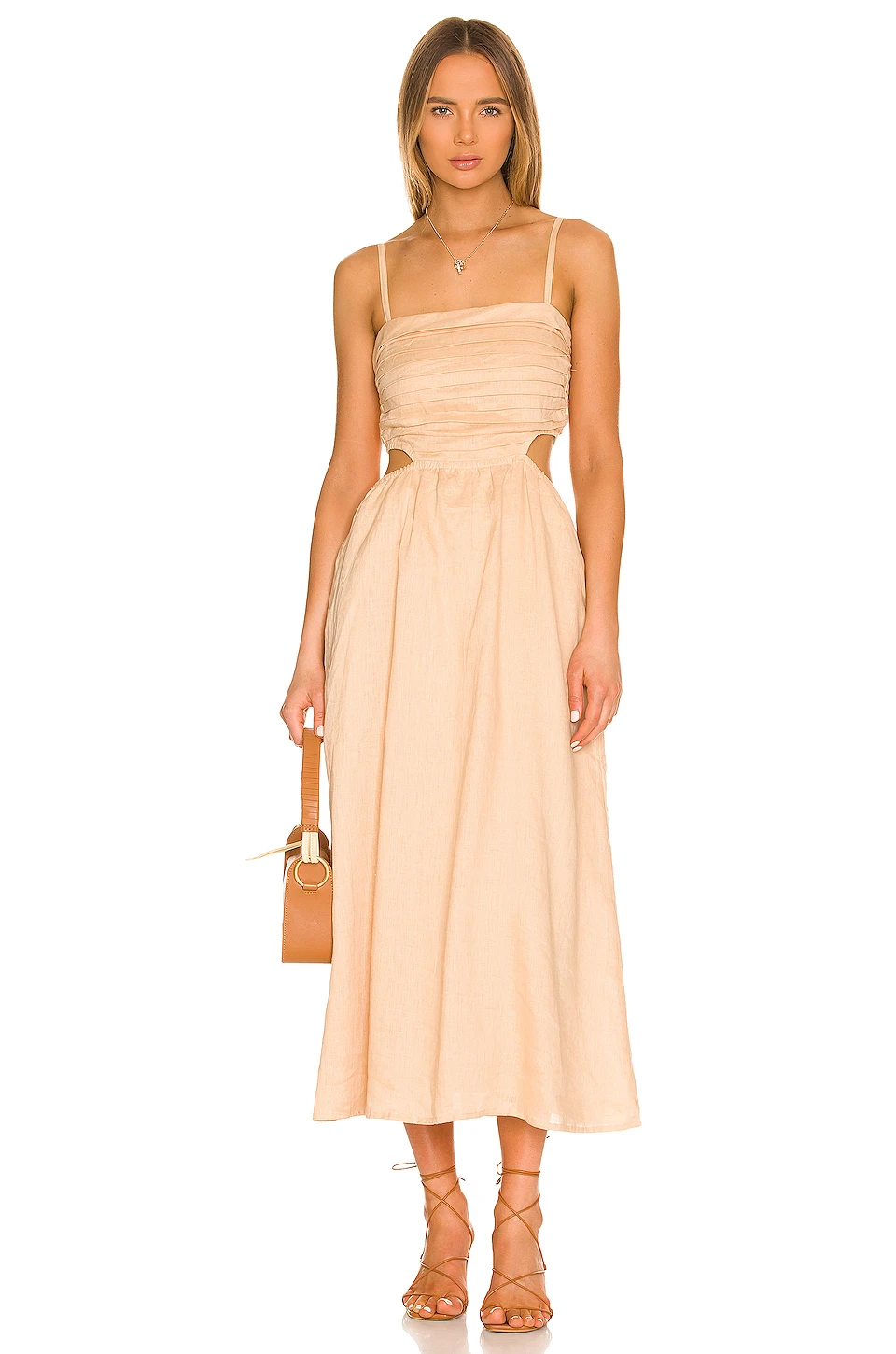 Faithfull The Brand Jamaica Midi Dress Sand 3 Faithfull The Brand Jamaica Midi Dress Sand
