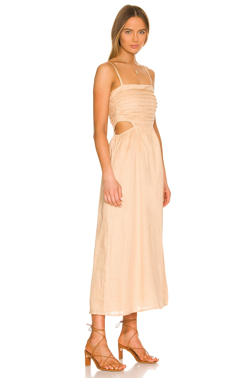 Faithfull The Brand Jamaica Midi Dress Sand 4 Faithfull The Brand Jamaica Midi Dress Sand - Image 2