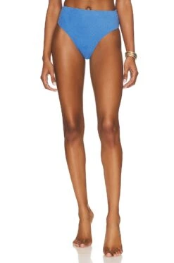 Faithfull The Brand Citra Bikini Bottom Sicilian Blue
