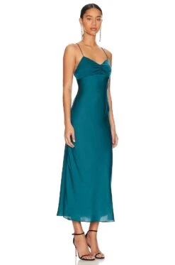 The Envy Slip Dress Emerald -Fashion Clothing Store FAVR WD10 V2