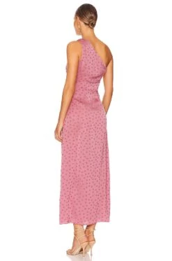 The Singles Table Dress Mauve Polka Dot 9 The Singles Table Dress Mauve Polka Dot -Fashion Clothing Store FAVR WD8 V3