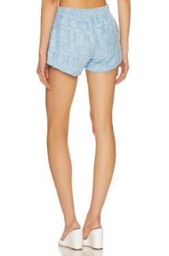 FIORUCCI Boucle Towelling Shorts Blue 8 FIORUCCI Boucle Towelling Shorts Blue -Fashion Clothing Store FIOR WF8 V3
