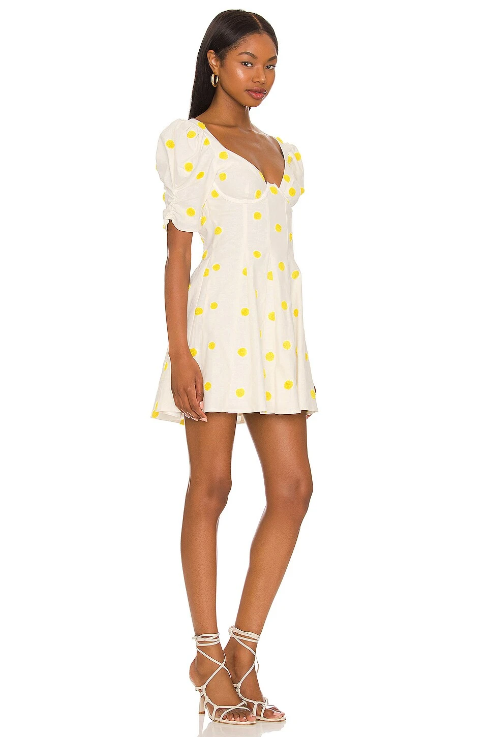 Claude Mini Dress White 4 Claude Mini Dress White - Image 2