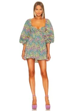 Ruth Mini Dress Black -Fashion Clothing Store FORL WD1040 V1