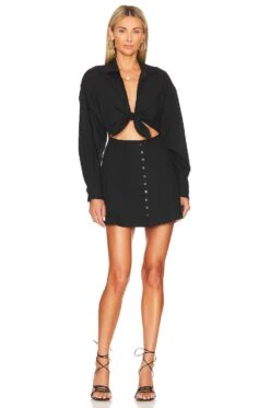 Jocelyn Mini Dress Black