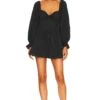 Ruth Mini Dress Black -Fashion Clothing Store FORL WD1056 V1
