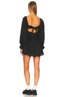 Ruth Mini Dress Black -Fashion Clothing Store FORL WD1056 V3