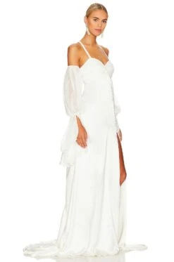 Esme Bridal Gown White -Fashion Clothing Store FORL WD1060 V3
