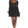 Regina Mini Dress Black -Fashion Clothing Store FORL WD1093 V1