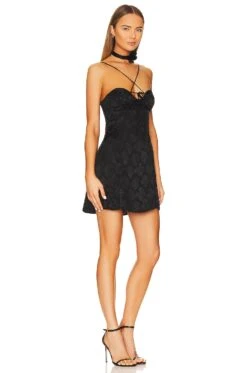 Melody Mini Dress Black -Fashion Clothing Store FORL WD1105 V3