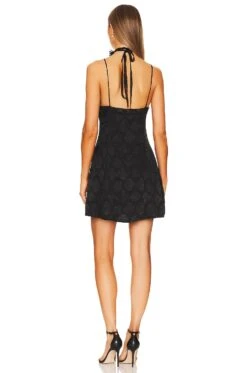 Melody Mini Dress Black -Fashion Clothing Store FORL WD1105 V4