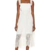 Deane Midi Dress White -Fashion Clothing Store FORL WD1160 V1